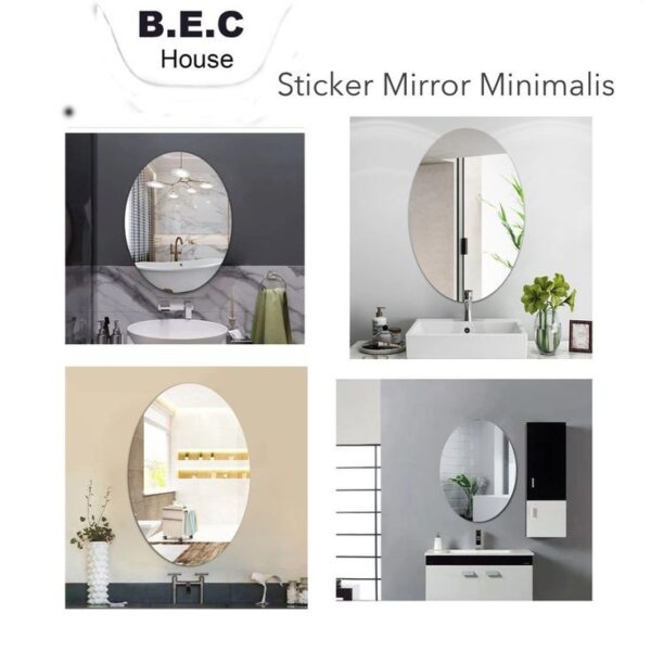 Self Adhesive Mirror Sticker (30*20cm) - Image 3