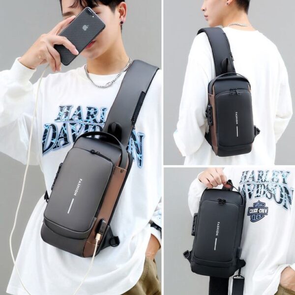 Waterproof Multi Use Chest Bag (Imported) - Image 5