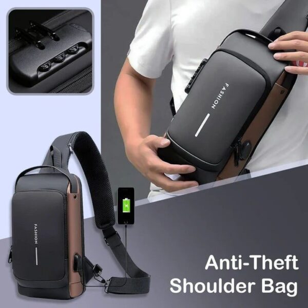 Waterproof Multi Use Chest Bag (Imported) - Image 2
