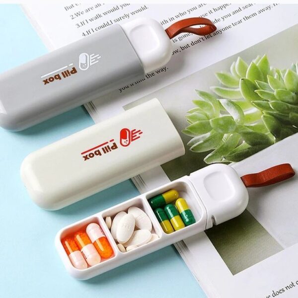 3 Section Pill Box (Imported) - Image 2