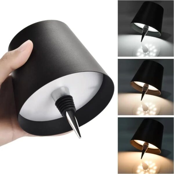 3 Modes Bottle Touch Lamp (Imported) - Image 3