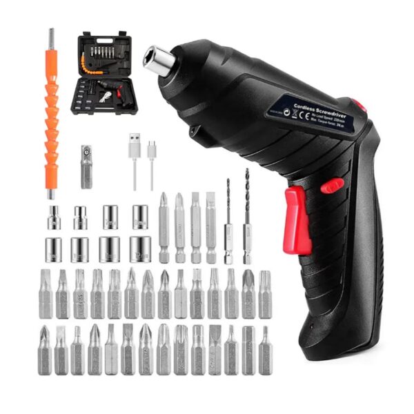 Rechargable Screw & Drill Gun (Imported) - Image 2