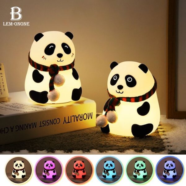 Silicon Panda Lamp - Image 3