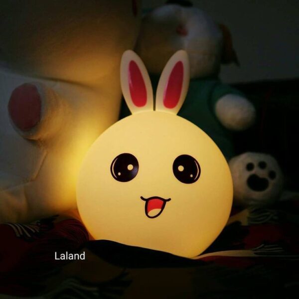 Cute Cat Silicon LED Lamp (Imported) - Image 3