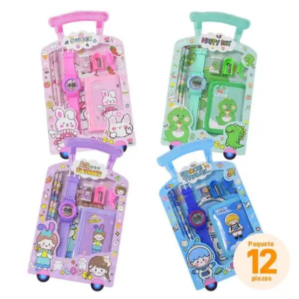 520 Kids Trolly Type Stationary Gift Set - Image 2