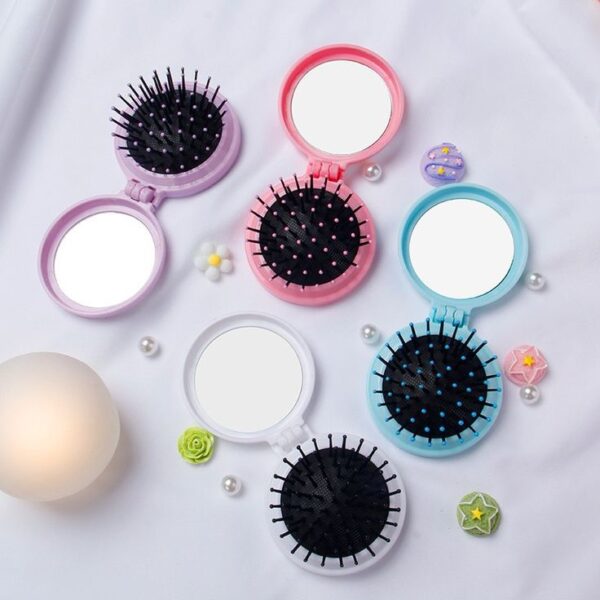 Travel Mirror Hair Comb (Imported) - Image 2