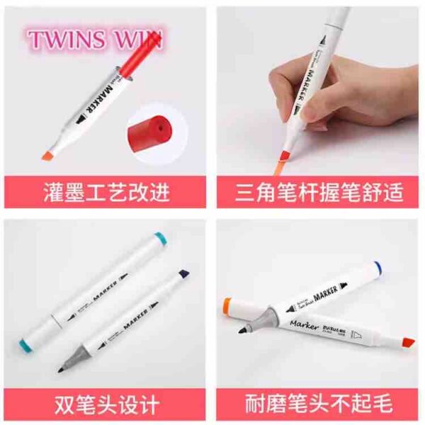1436 12 Pcs Color Set (Imported) - Image 3