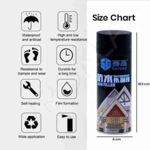 Leak Filler or Repair Spray  (White)