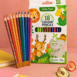 VF010  18 Colours Pencils Set (Imported)