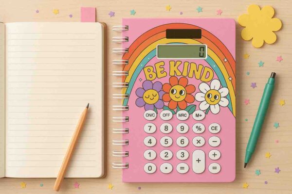 VF042 Printed Calculator Diary (Imported) - Image 4