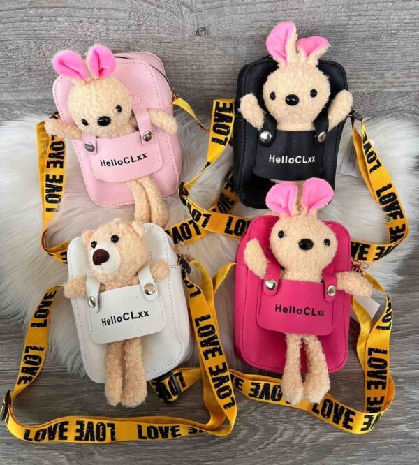VF055 Cute Teddy Sling Bag (Imported)