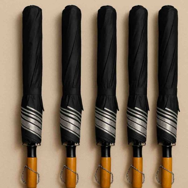 12010 Wooden Handle Automatic Umbrella (Imported)