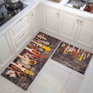 2Pcs Non Slip Kitchen Mat (Imported)