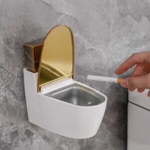 Self Adhesive Toilet Seat Ash Tray (Imported)